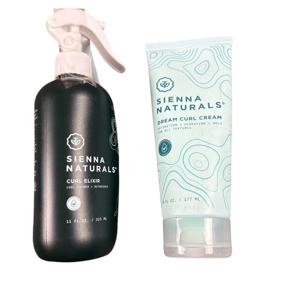 DREAM Other - Sienna Naturals Curl Elixir 11oz & Dream Curl Cream 6oz Lot 2 New MSRP $60
